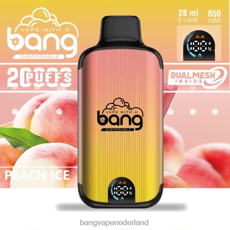 Vape Gang Nederland - Bang Vape Digital Smart Screen 20000 trekjes wegwerpbaar 6HPJ03