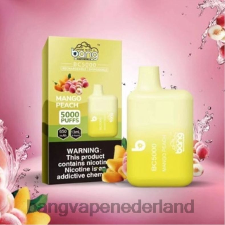 Vape Gang Flavors - Bang Vape Box BC5000 5% nic 5000 soesjes pen type-c oplaadbaar wegwerpbaar 6HPJ09