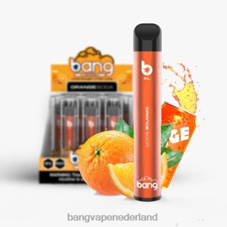 Bang Vape Kopen Nederland - Bang Vape XL wegwerpbaar Oranje frisdrank 6HPJ032