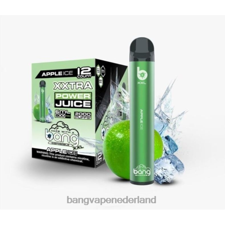 Bang Vape Kopen Nederland - Bang Vape XXL 2000 trekjes appel ijs 6HPJ012