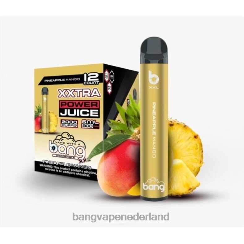 Bang Vape Nederland - Bang Vape XXL 2000 trekjes ananas-mango 6HPJ021