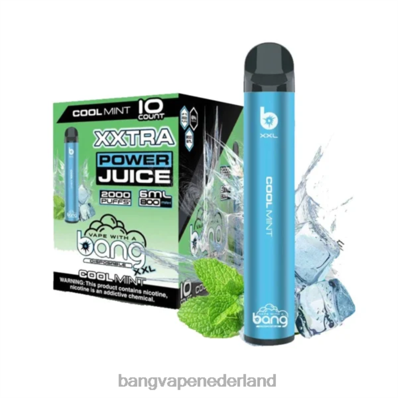 Vape Gang Disposable - Bang Vape XXL 2000 trekjes frisse munt 6HPJ016